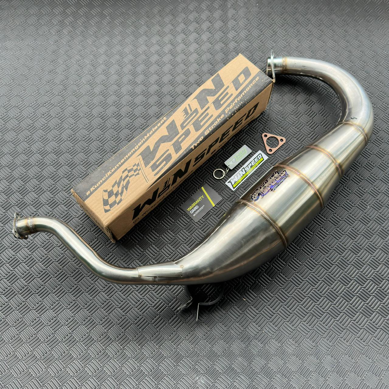 Set, Exhaust Chamber Super Cobra, Stainless , KR150, KRR150, KRR150ZX, Serpico - Image 5