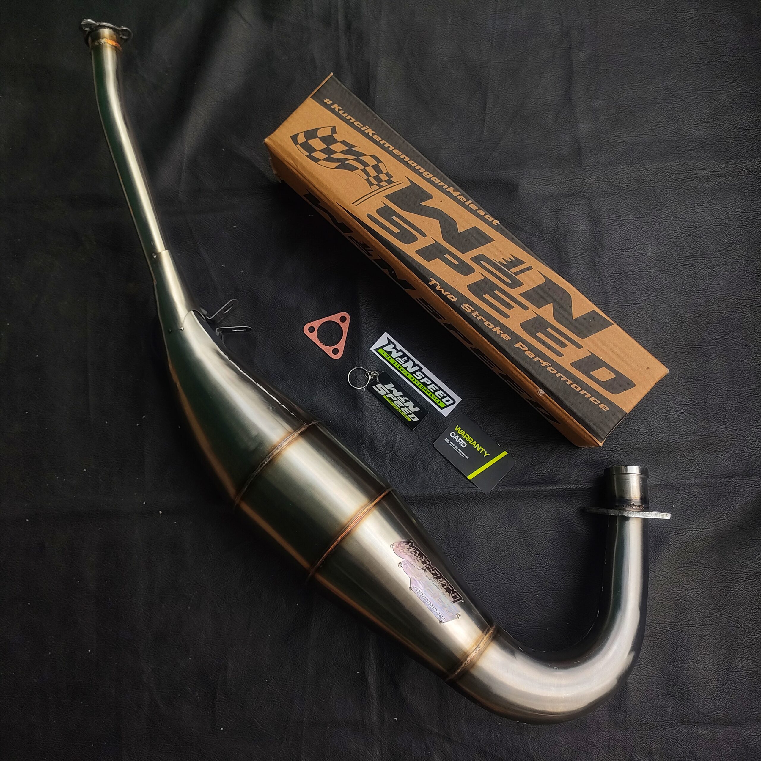 Set, Exhaust Chamber Footstep Standar, Stainless Press , KR150, KRR150, KRR150ZX, Serpico