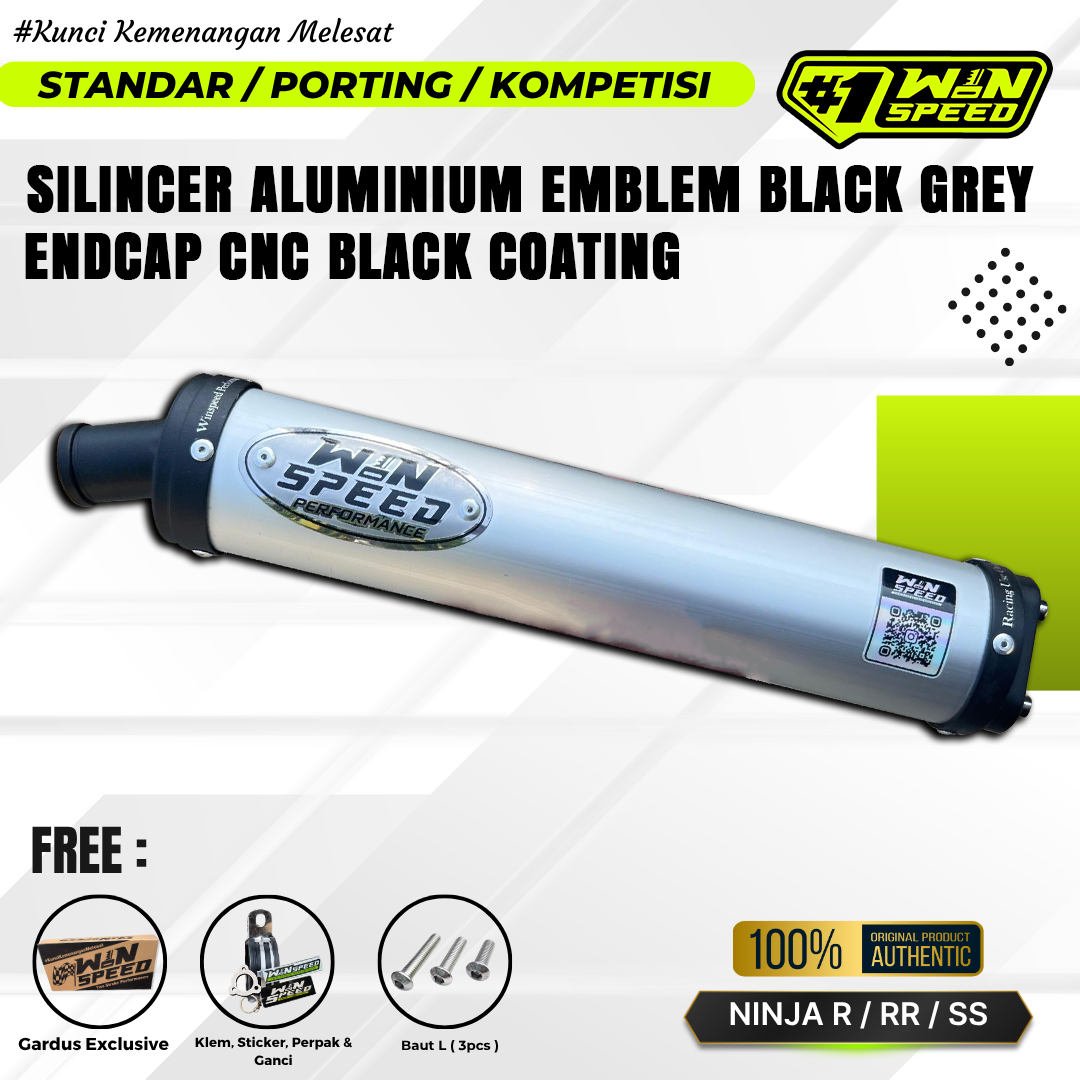 SILENCERS ALMU CNC BLACK MUZZLE WINSPEED