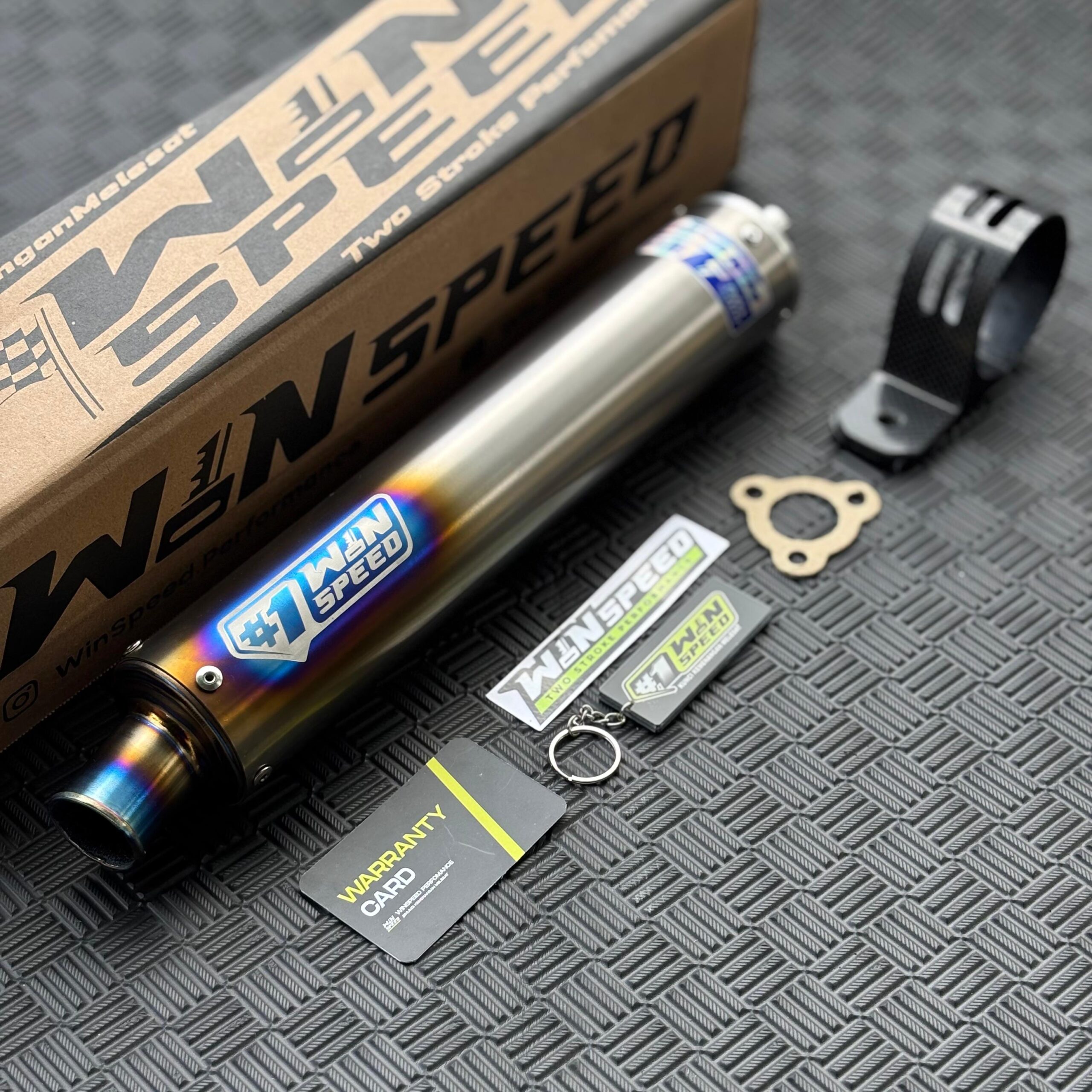 SILENCERS FULL TITANIUM ORIGINAL WINSPEED