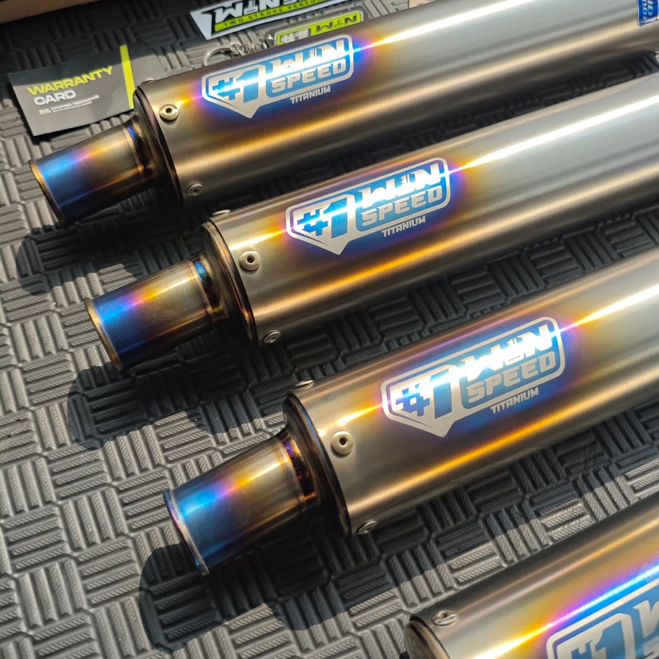 SILENCERS FULL TITANIUM ORIGINAL WINSPEED - Image 2