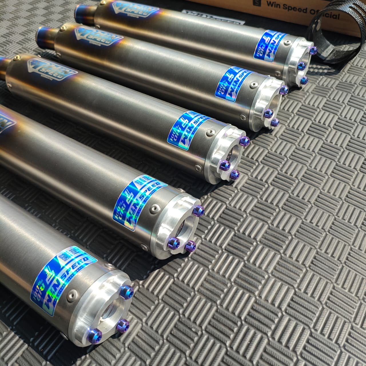 SILENCERS FULL TITANIUM ORIGINAL WINSPEED - Image 4