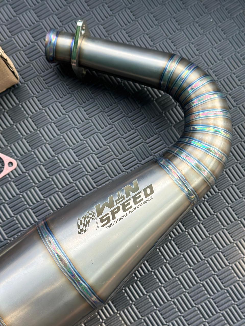 Set, Exhaust Chamber Standar/Semi Cobra/Super Cobra, Full Titanium , KR150, KRR150, KRR150ZX, Serpico - Image 3