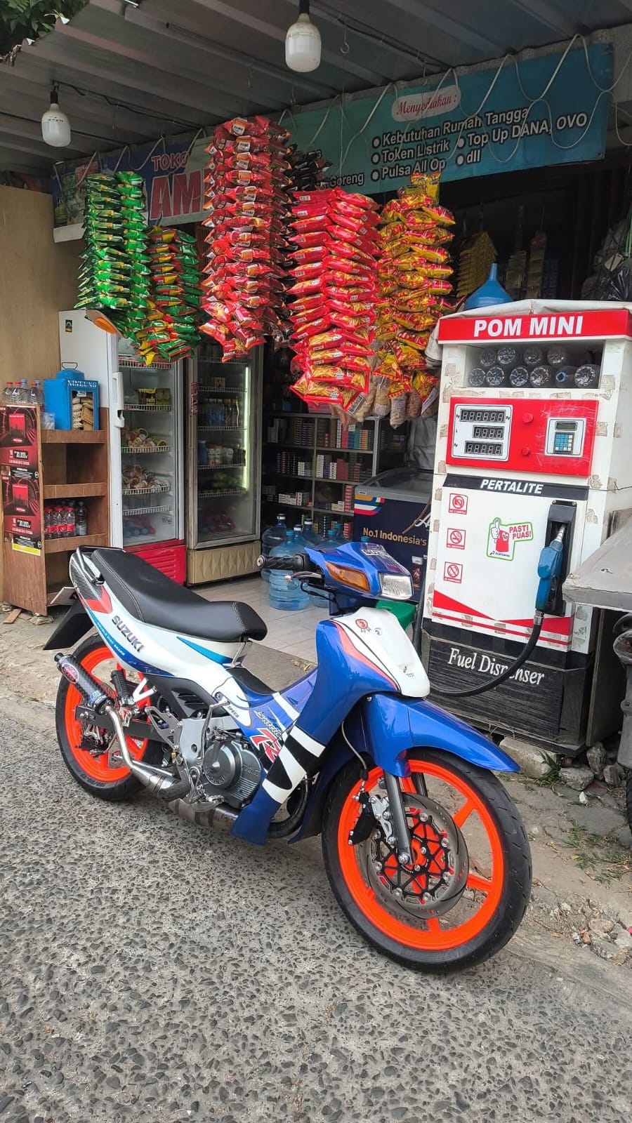 Fullsystem Silencers Carbon Spreadtow & Plain Doff , Exhaust Chamber Stainlees & Galvanized Cobra , SATRIA 2 STROKE - Image 9