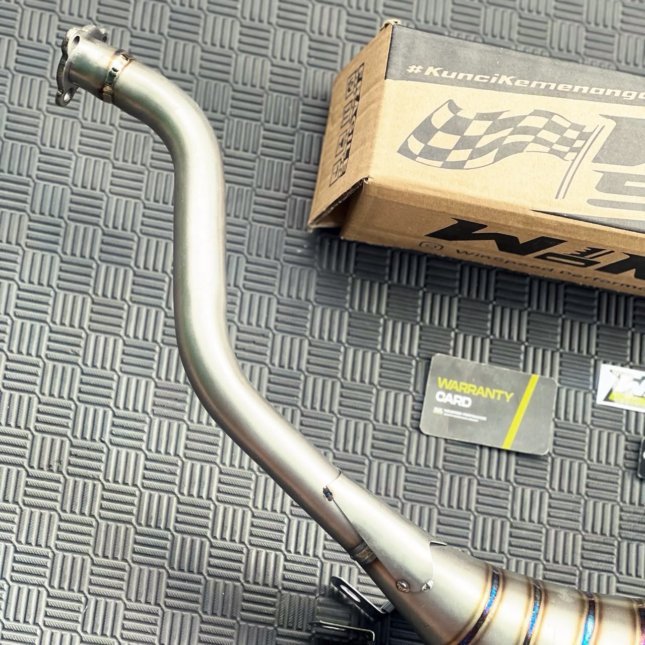 Set, Exhaust Chamber Standar/Semi Cobra/Super Cobra, Full Titanium , KR150, KRR150, KRR150ZX, Serpico - Image 4