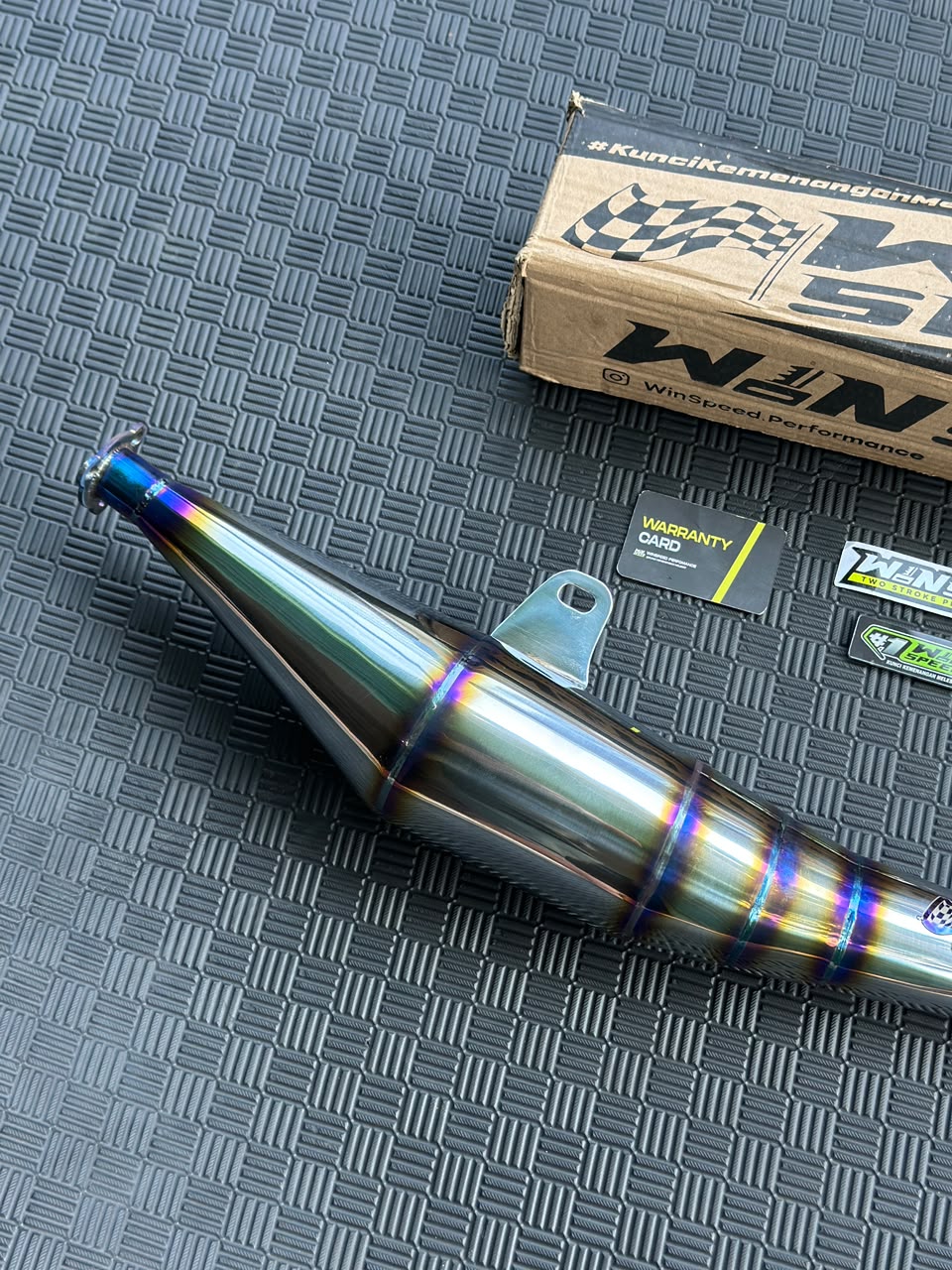 Set, Exhaust Chamber Side Undercarriage Model, Stainless , Yamaha 125z/zr WINSPEED - Image 5